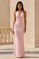 Lucinda Halter Maxi Bridesmaid Dress