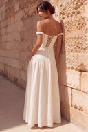 Lucinda Off-Shoulder Cutout Maxi Dress