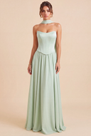 Seraphina Strapless Corset Bridesmaid Dress