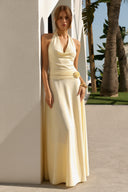Lucinda Halter Cowl Neck Bridesmaid Dress