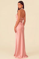 Seraphina Satin Maxi Evening Dress