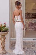 Seraphina Strapless Two-Piece Maxi Set
