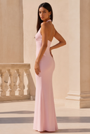 Lucinda Halter Maxi Bridesmaid Dress