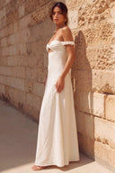 Lucinda Off-Shoulder Cutout Maxi Dress