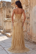 Aurora Beaded Mermaid Evening Gown