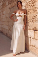 Lucinda Off-Shoulder Cutout Maxi Dress