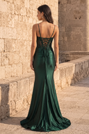 Seraphina Lace Satin Mermaid Prom Gown