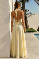 Lucinda Halter Cowl Neck Bridesmaid Dress