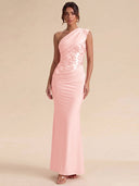 Seraphina One-Shoulder Sequin Dress