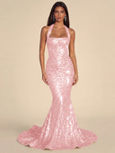 Seraphina Sequin Mermaid Evening Gown