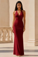 Lucinda Halter Maxi Bridesmaid Dress
