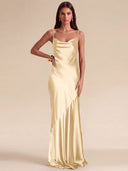 Lucinda Satin Slip Bridesmaid Dress