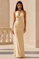 Lucinda Halter Maxi Bridesmaid Dress