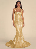 Seraphina Sequin Mermaid Evening Gown
