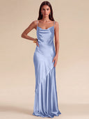 Lucinda Satin Slip Bridesmaid Dress