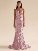 Lucinda Sequin Mermaid Prom Gown
