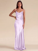 Lucinda Satin Slip Bridesmaid Dress