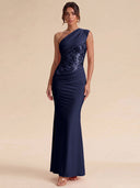 Seraphina One-Shoulder Sequin Dress