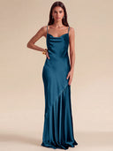 Lucinda Satin Slip Bridesmaid Dress