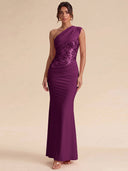 Seraphina One-Shoulder Sequin Dress