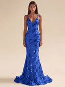 Lucinda Sequin Mermaid Prom Gown