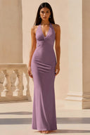 Lucinda Halter Maxi Bridesmaid Dress