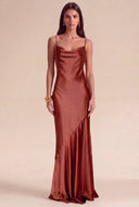 Lucinda Satin Slip Bridesmaid Dress