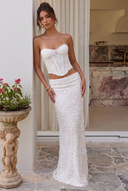 Seraphina Strapless Two-Piece Maxi Set