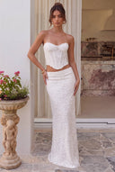 Seraphina Strapless Two-Piece Maxi Set