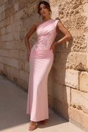 Seraphina One-Shoulder Sequin Dress
