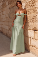 Lucinda Off-Shoulder Cutout Maxi Dress