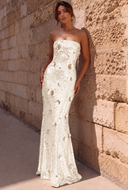 Aurora Strapless Sequin Mermaid Gown