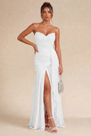 Seraphina Strapless Ruched Maxi Dress