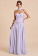 Seraphina Strapless Corset Bridesmaid Dress