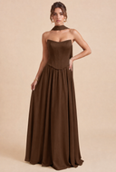 Seraphina Strapless Corset Bridesmaid Dress