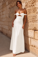 Lucinda Off-Shoulder Cutout Maxi Dress