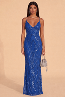 Isabella Sequin Mermaid Prom Gown