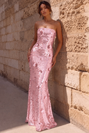 Aurora Strapless Sequin Mermaid Gown