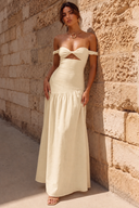 Lucinda Off-Shoulder Cutout Maxi Dress