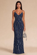 Isabella Sequin Mermaid Prom Gown