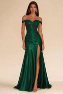 Octavia Off-The-Shoulder Corset Prom Gown