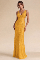 Valeria Sequin Backless Mermaid Gown