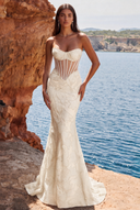 Aurora Strapless Corset Mermaid Gown