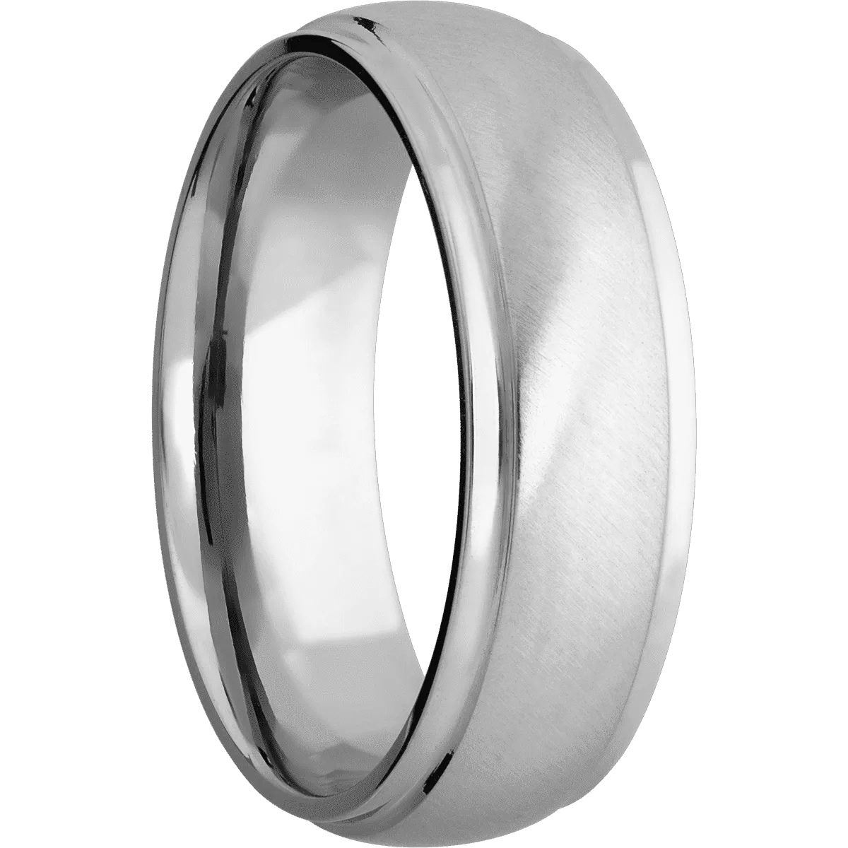 14K White Gold with Anglesatin , Polish Finish