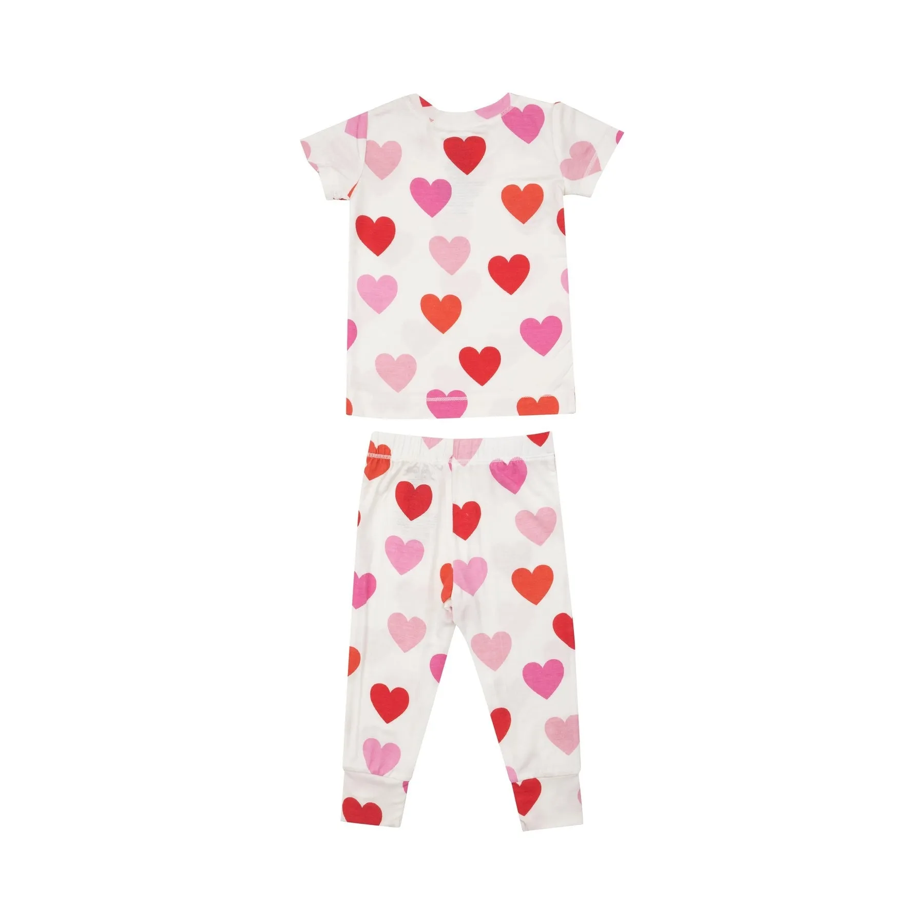 2-Piece Lounge Wear Set, Hearts