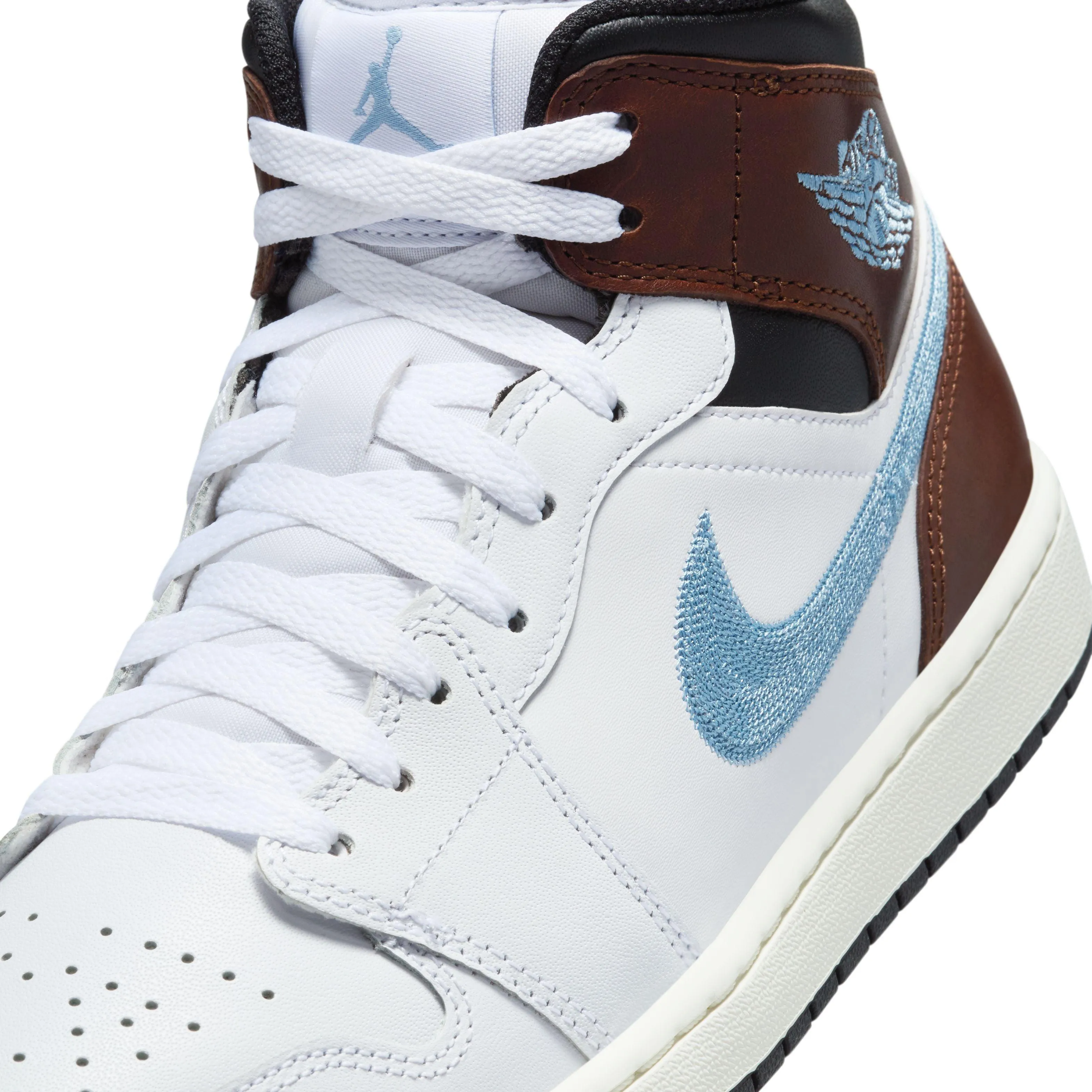 Air Jordan 1 Mid SE 'Brown Blue Grey'