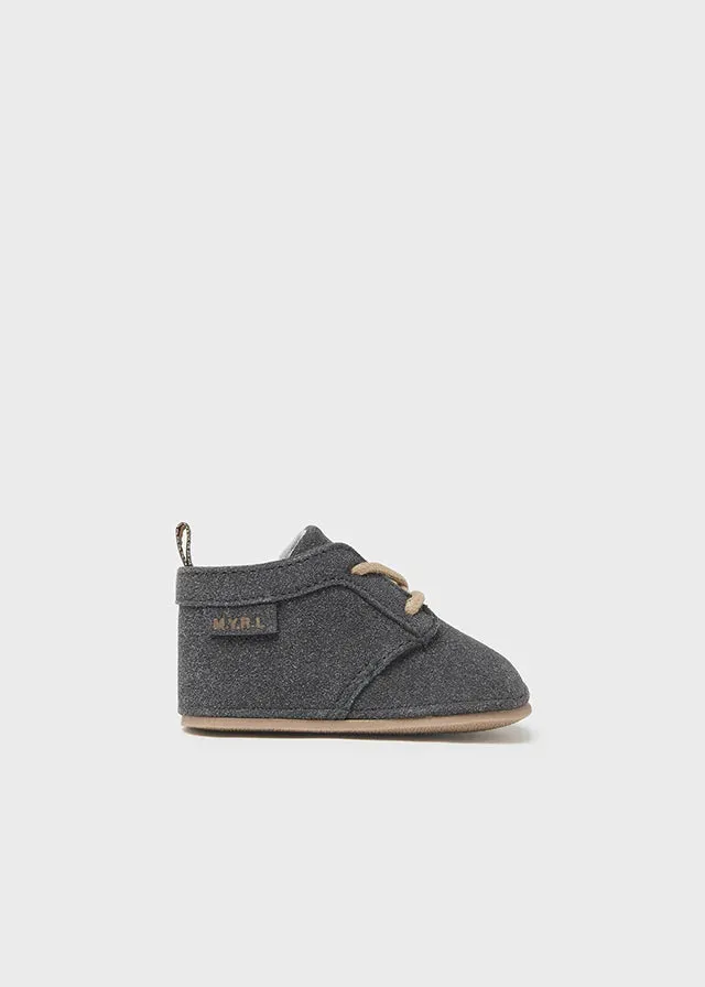 Baby Desert Boot in Dark Grey