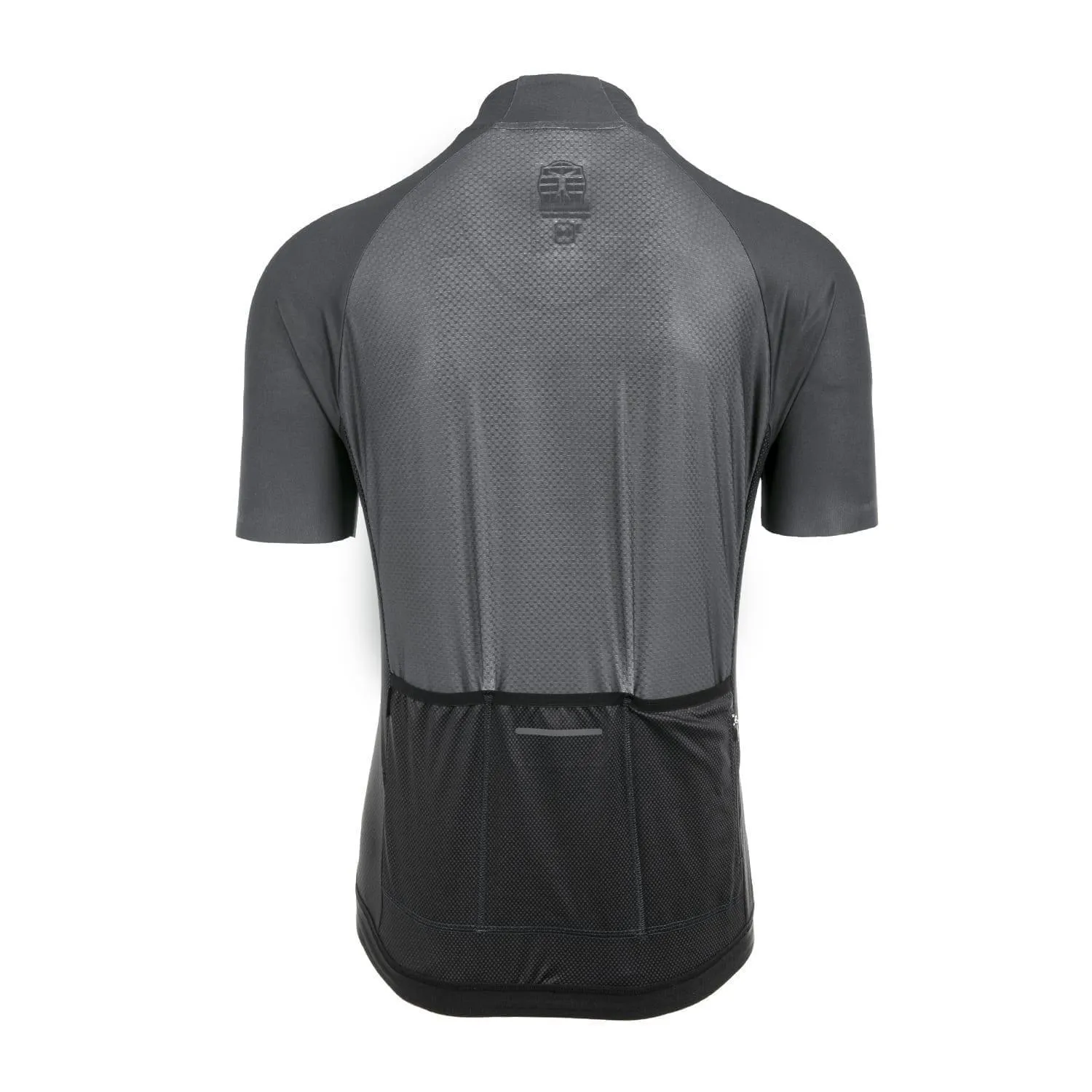 Bioracer Men'S Sprinter Coldblack Jersey - Grey