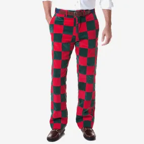 Castaway Beachcomber Corduroy Patchwork Pant - Hunter & Crimson