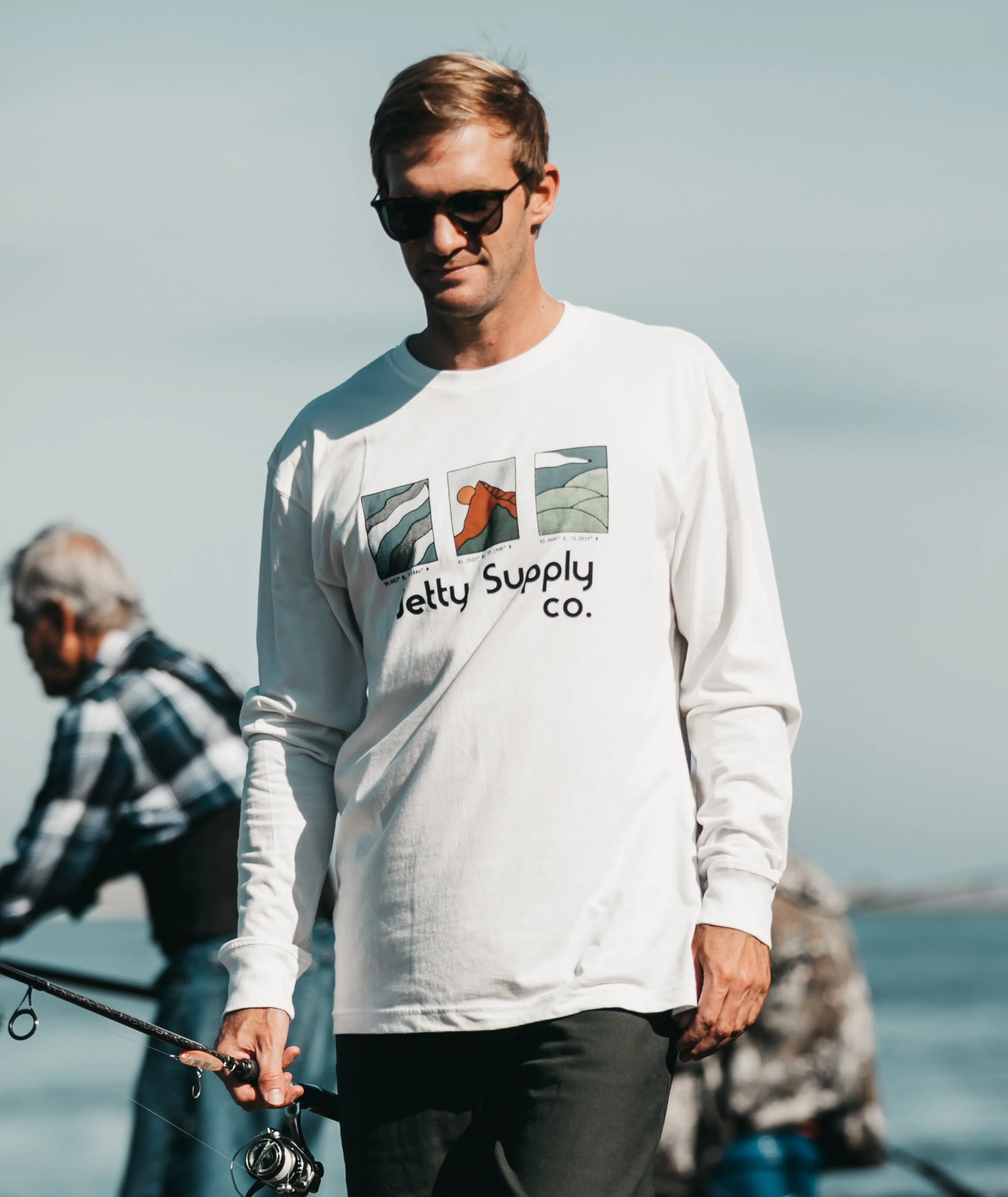 Destinations Long Sleeve - White